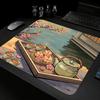 1PC XS Tea Mouse Pad with Stitched Edge Gaming Mousepad Small Non-Slip Rubber Base Washable Portable for Office Home 450x400mm