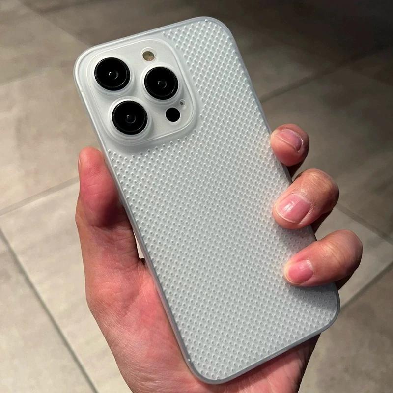 Husă de telefon moale de lux, cu disipare a căldurii, pentru iPhone 11 14 13 12 15 Pro Max Plus Husă goală, ultra subțire, de culoare simplă