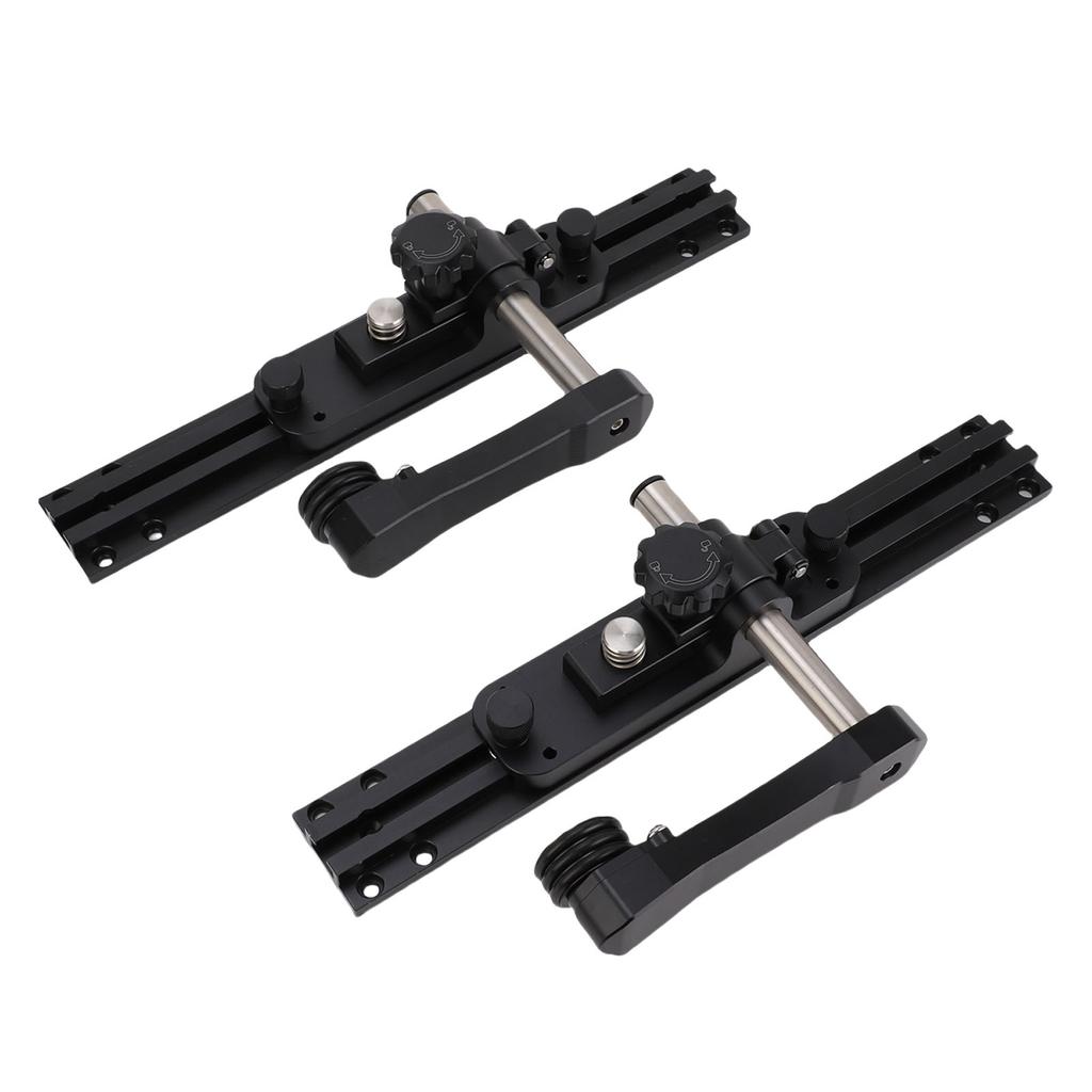 Table Saw Press Push Guide Aluminum Alloy Adjustable Roller Guide Table Saw Press Feeder for Woodworking Mechanical