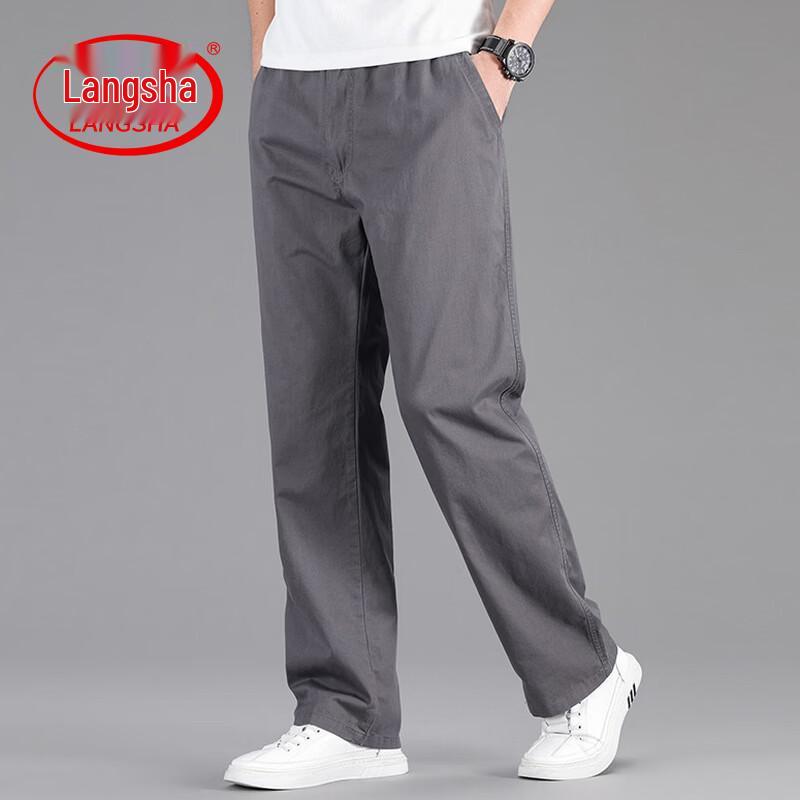 

LangSha Men s Summer Lightweight Multi-Pocket Cargo Pants 5XL