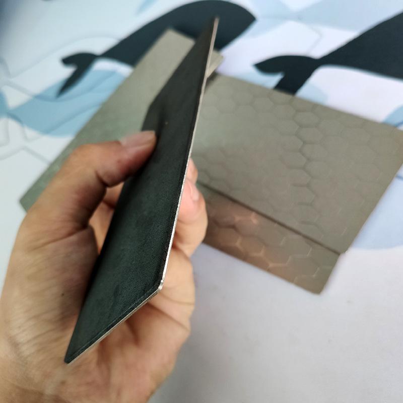 Diamond Knife Sharpening Stone 400# 600# 1000# 1200# Knife Sharpener Ultra-thin Honeycomb Whetstone Grindstone