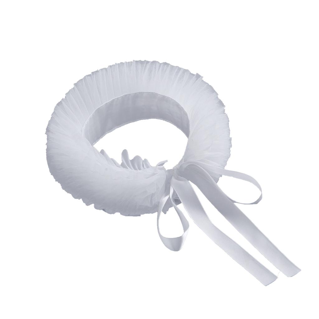 Schnürbarer Abnehmbarer Falscher Kragen Frühling Mädchen Kleidung Schulter Halskette für Hemd Falsche Kragen Schal Bekleidungszubehör