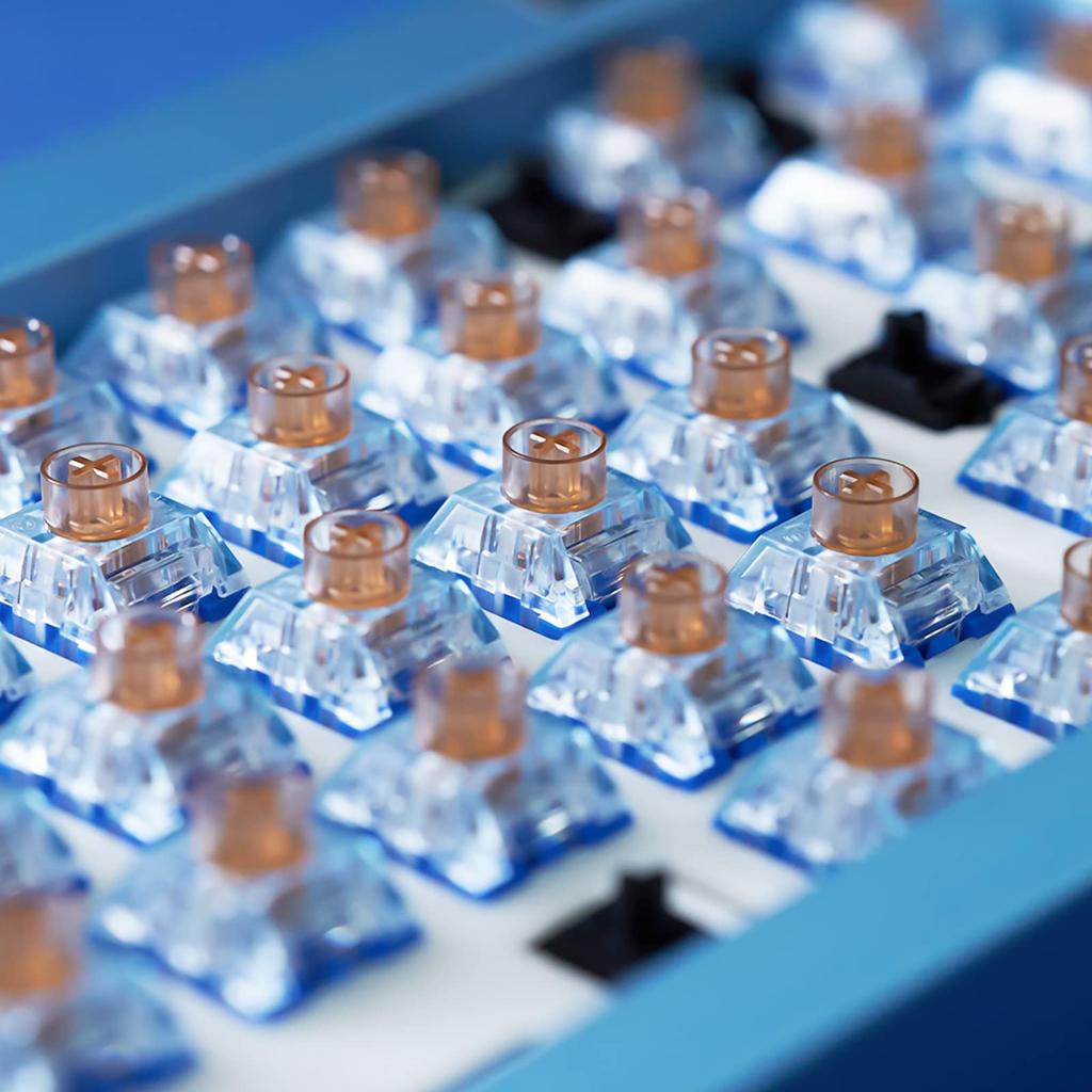 DRAOZA Spínač mechanické klávesnice Kailh Box Deep Sea Silent PRO Hmatový tichý spínač Tichý Kailh Whale 90 (Kusy odstavce)