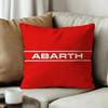 A-Abarth Sport Car Logo Cushion Cover Car Throw Pillow Case For Sofa Car Christmas Gift 40x40cm 45x45cm