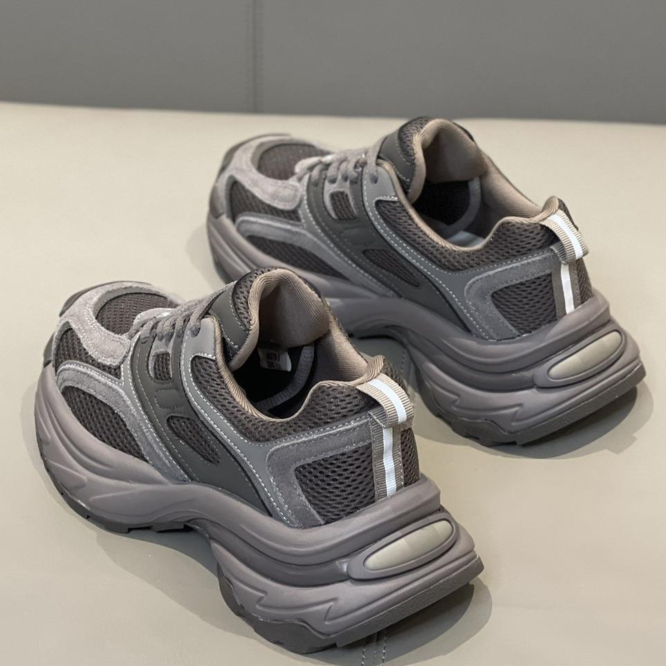 Little monster platform dad shoes women's explosion 2025 spring new retro women's versatile and lightweight casual sports shoes