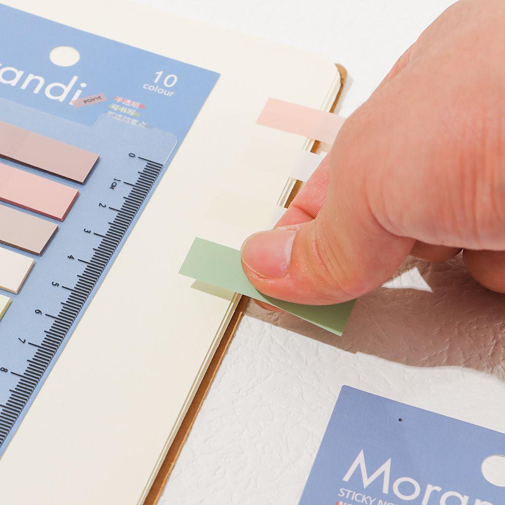 60/120/200pcs DIY Novelty Tab Strip Index Flags Bookmark Label Sticky Notes Loose-leaf Memo Pad Paster Sticker