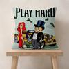 Cartoon M-Monopoly Dollar Money Pillow Cushion Cover Pillowcase Living Room Sofa Home Decor Customized