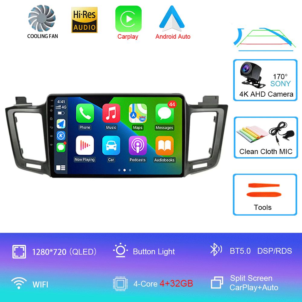 

Android 14 Автомобильное радио для Toyota RAV4 4 XA40 5 XA50 2012 - 2018 Мультимедийный видеоплеер Навигация стерео GPS
