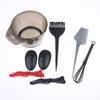 9Pcs/Set Hairdressing Brushes Bowl Comb Clips Salon Hair Color Dye Tint Tool Set Hair Coloring Bleaching Dye Diy Tools