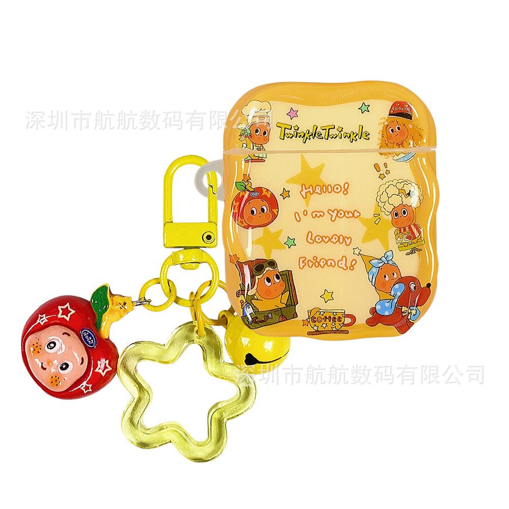 English red apple people for airpodspro1 apple wireless bluetooth headset case AirPods 1 new models