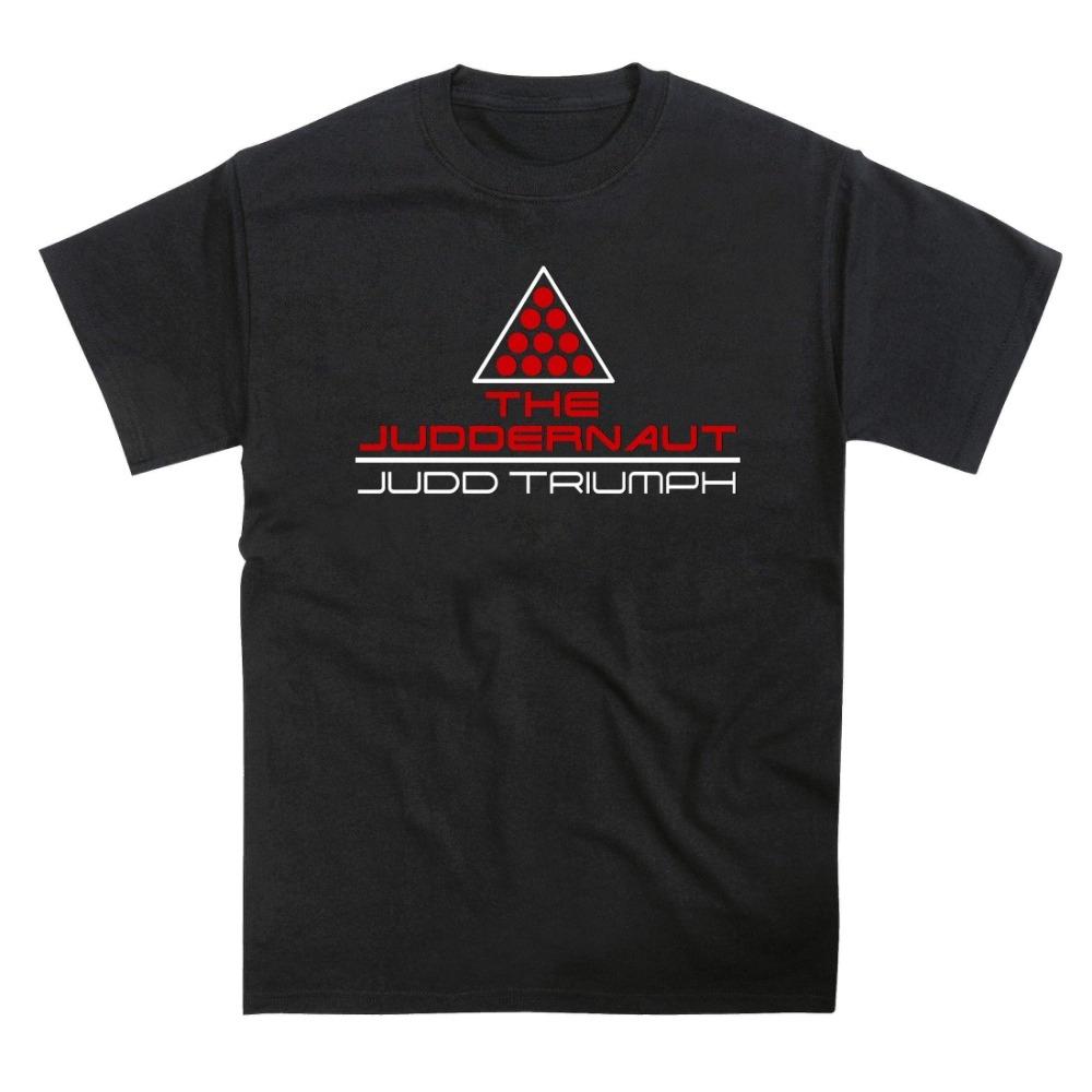 Snooker Juddernaut Judd Tribute TShirt Clothing Graphic Short Sleeve Shirt Unisex Men Women AllSeason