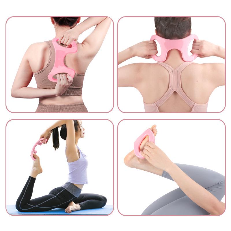 Yoga Ring for Fox Eye, Back & Shoulder Massage, Stretching, and Arm Slimming Fitness