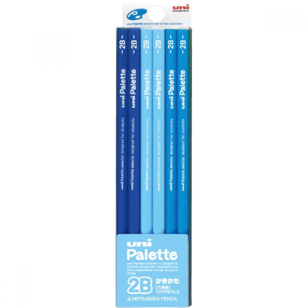 

Mitsubishi Pencil Palette Pastel Blue 2B