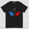Red Pill Blue Pill Cotton Summer Casual Cool Loose T-Shirt