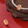 New Year Series Copper Lucky Cat God Of Wealth Lion Dance Koi Fish Charms Beads 3Mm Diy Jewelry Gifts