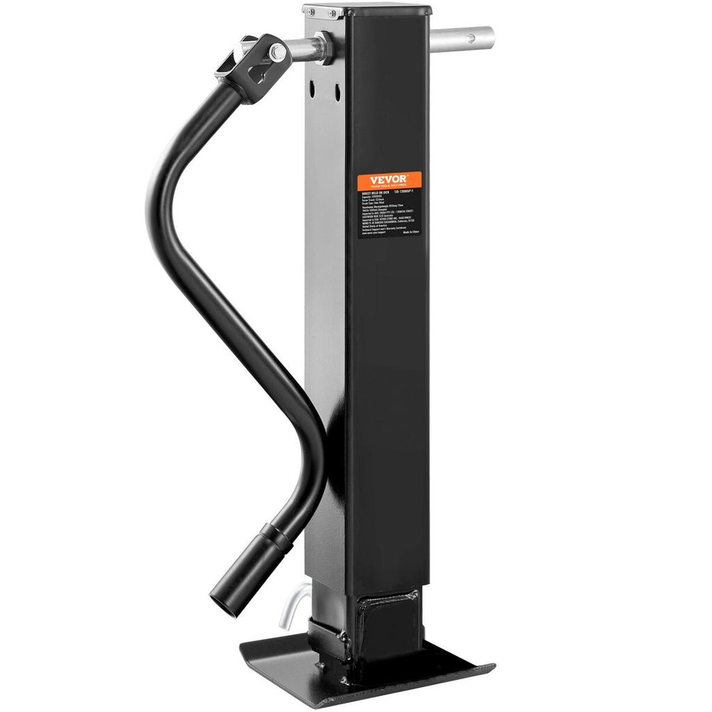 Trailer Jack, Trailer Tongue Jack Welding-on 12000 lb Weight Capacity, Trailer Jack Stand with Handle for lifting RV Trailer, Horse Trailer, Utility