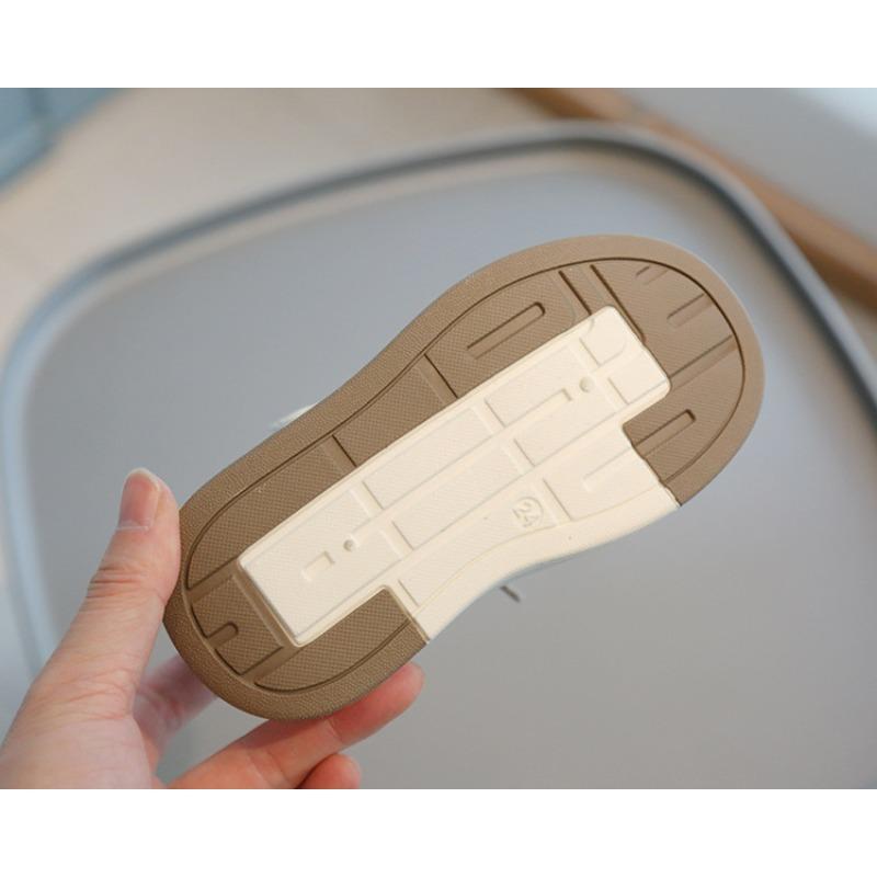 Children’s Sneakers, Spring/Autumn Girls’ White Cartoon High-Top Shoes, Boys’ Casual Skate Shoes, Soft-Soled Baby Shoes