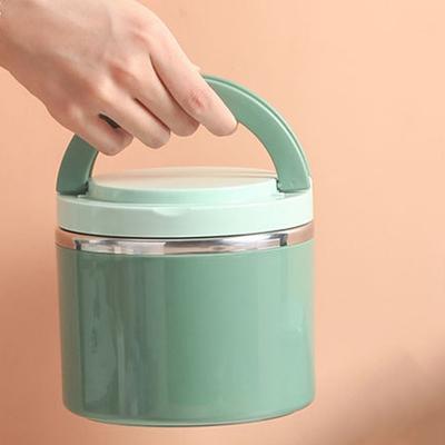 Isolierter Lunchbehälter mit weiter Öffnung, Frühstückssuppenbecher, Thermoskanne, Lebensmittelbehälter, Vakuum-Lunchbox aus Edelstahl für Kinder und Erwachsene