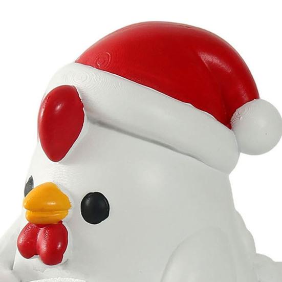 Yousheng Christmas Night Light Handmade Resin Sculpture Soft Glow Lamp Cute Santa Claus Snowman Ghost Reading A Book Bubble Bath Light Desktop Decor