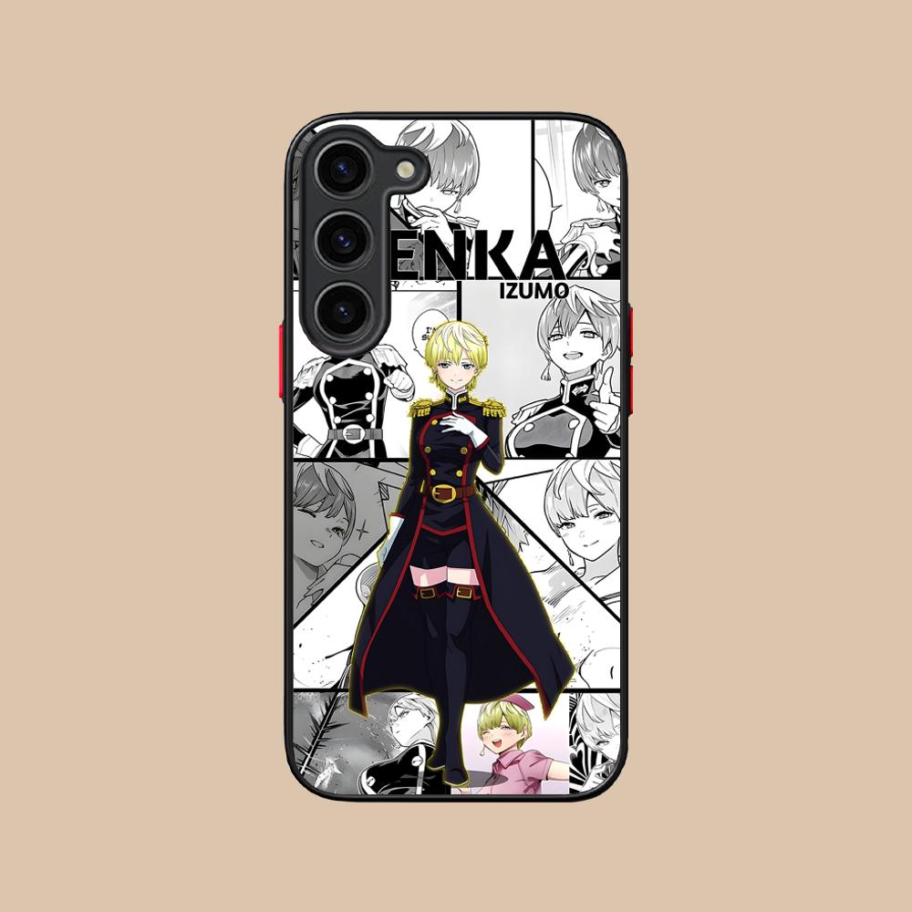 

Mato seihei no slave Tenka Izumo Silicone Mobile Phone Case for Samsung Galaxy S26 S25 S24 S23 S22 S21 Plus FE Ultra Colorful Galaxy S26