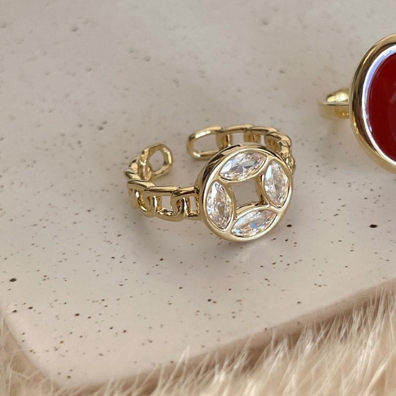 Enamel Colorful Butterfly Ring For Women Adjustable Open Design Unique And Jewelry Chic