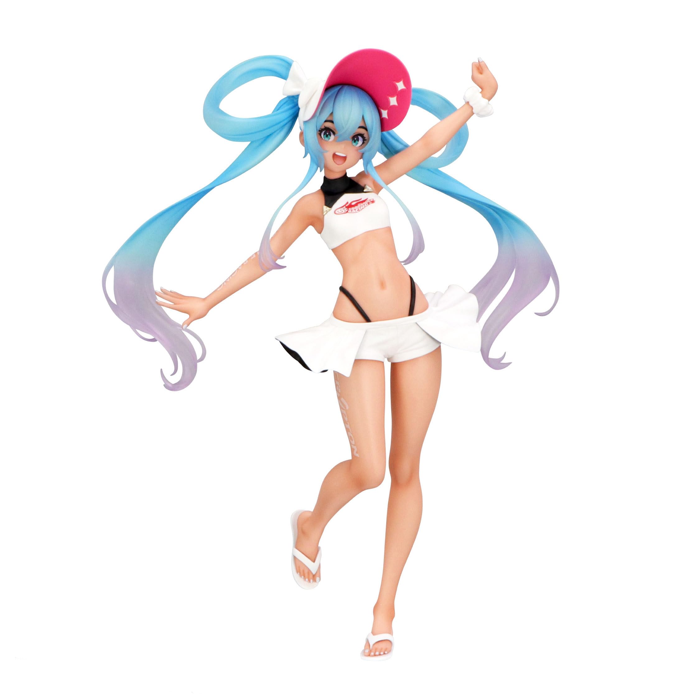 

Hatsune Miku Figure Racing Miku 2024 Summer Holiday Trio-Try-iT Ver.