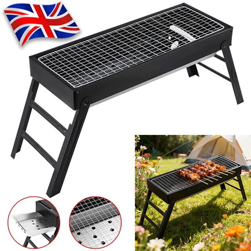 Portable Folding Charcoal BBQ Grill Picnic Travel Camping Outdoor Barbecue Grill