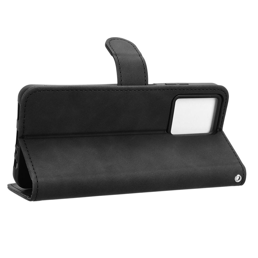 Für HMD Fusion 5G Lederhülle Skin-Feel Anti-Drop Wallet Flip Handyhülle