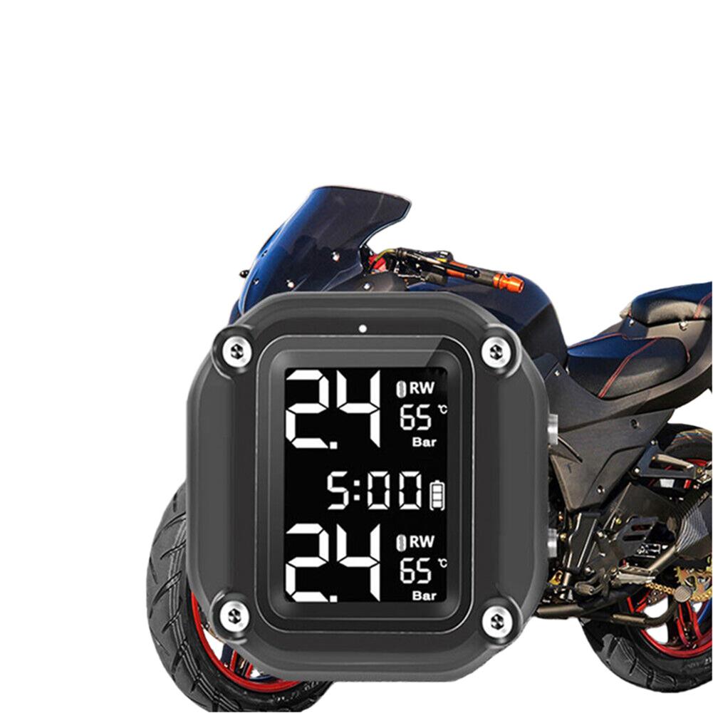 

For Sportbikes Wireless TPMS Motorcycle TPMS For Road Riding Pressure Monitoring System Large-capacity Battery China Mainland