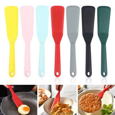 Lopățică Mică de Prăjit din Silicon Rezistentă la Căldură Până la 446 Grade Fahrenheit Spatulă Antiaderentă Fără BPA Ustensilă de Bucătărie