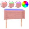 VidaXL LED Headboard Bedroom Furniture Single Bed Accessory Headboard Bed Frame Interior Pink 3123423
