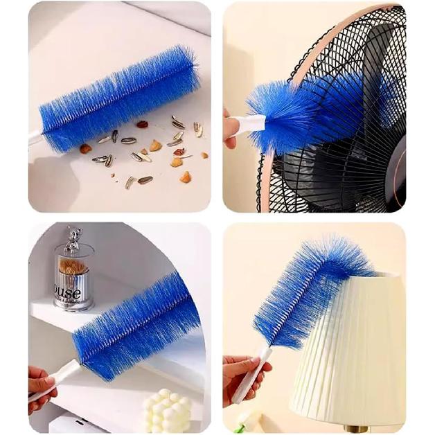 2 Pcs Zylphion Fan Cleaning Brush, Bendable Fan Cleaner Flexible Small Space Crevice Cleaning Tool Duster For Box Fan, Floor Fan, Stand Up Fan, Air