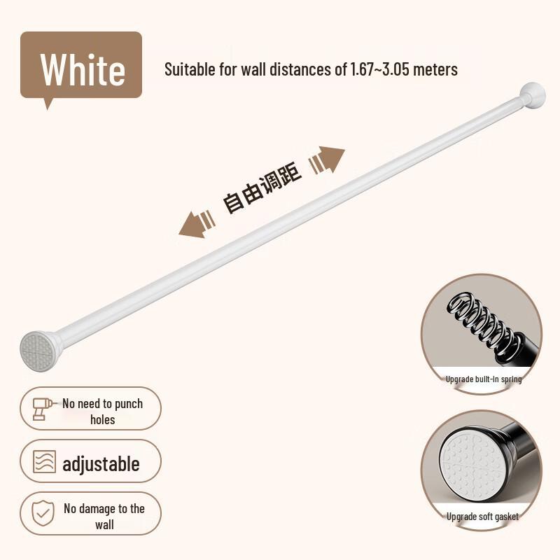 Telescopic No-Drill Multi-Purpose Rod