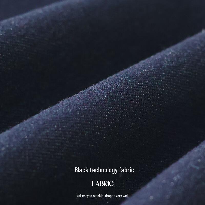 VICTORIA&VERA Women's Anti-Wrinkle Faux Denim Straight-Leg Pants V9016K09