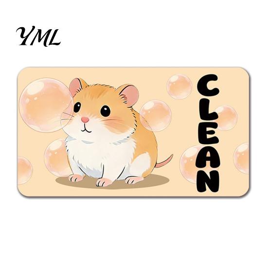 Removable Dishwasher Magnet Cartoon Animal Dirty Clean Magnet, Magnetic Indicator, Double-sided Dish Washing Machine Decoration Kitchen