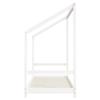 Kids  Bed White 80 x 200 cm Solid Pine Wood