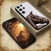 Beautiful Elegant Brown Horses Phone Case For Samsung GalaxyA56,36,26,16,76,55,35,25,15,54,34,24,14 Ultra Protective Phone Shell