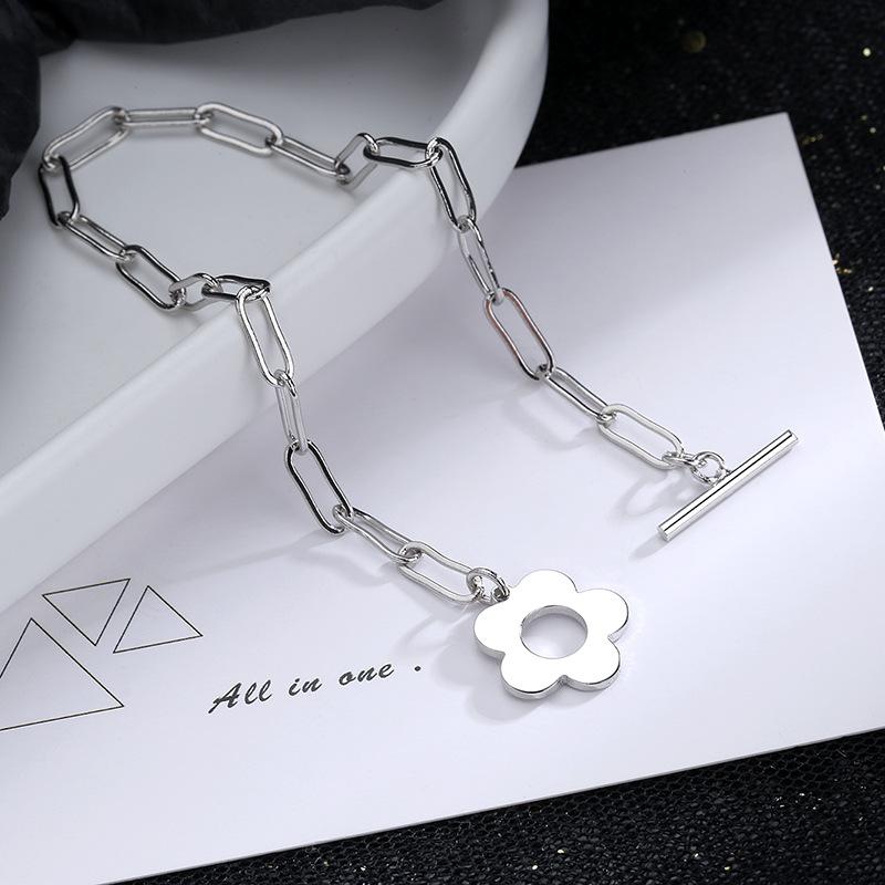 Lindon Zircon Bracelet Jewelry Geometric Bead Chain Link Bracelets Fashion Fine Wedding Gift for Girlfriend Women