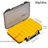 Doppelseitige Sub Box Tragbare Doppelschicht Angelausrüstung PP Box Köder Zubehör Aufbewahrungsbox Mino Bleistift Gefälschte Köder Sub Box