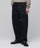 Twist Semi-Balloon Denim Pants [Deep Indigo]