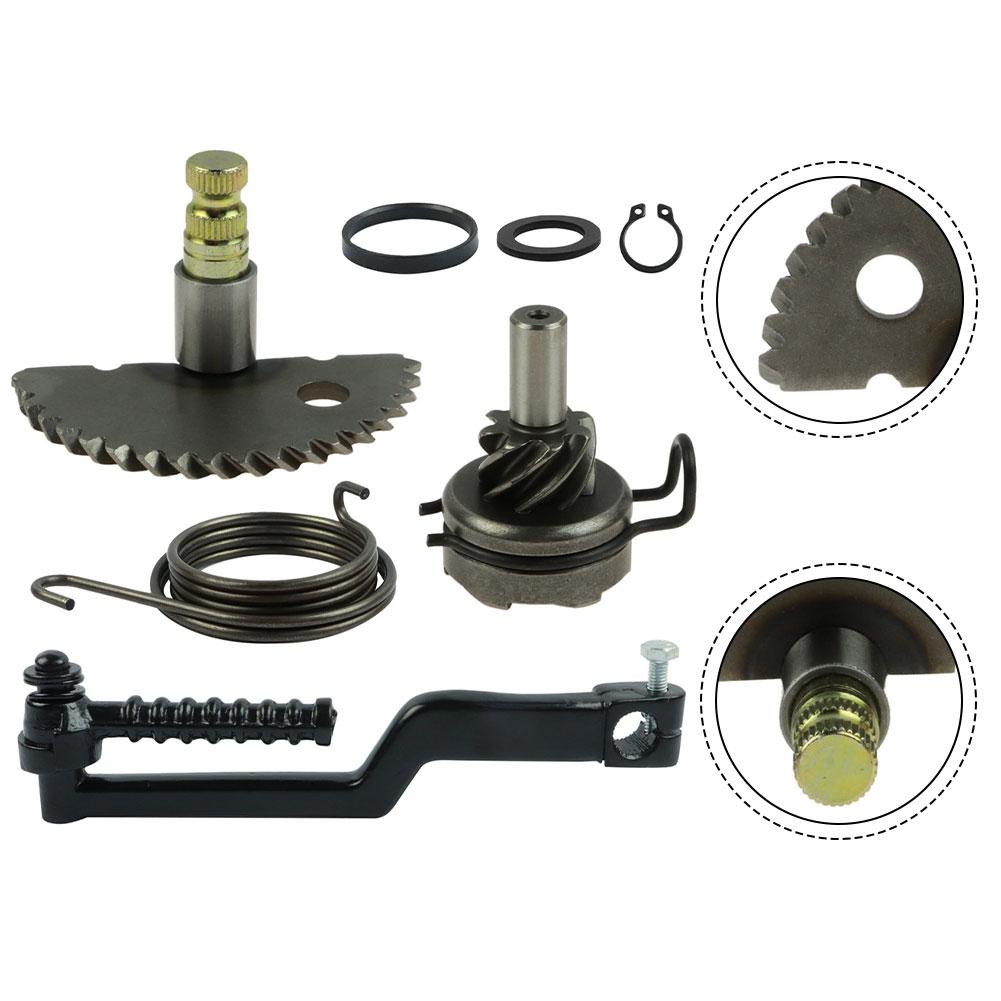 Kick Start Fixed Gear Shaft Sprocket Set for GY6 4950cc Scooter Bromfiet 139 QMB Motor Compatible with P139QMB