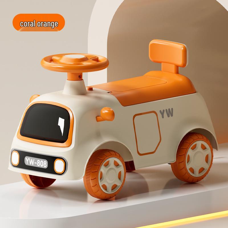 4-in-1 Toddler Scooter: Balance Bike, Walker, and Twist Car for Ages 1-3