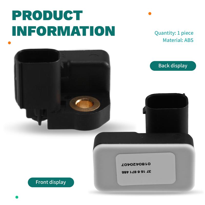 Strict 37156871465 Car Acceleration Sensor For BMW 1' 2' 3' 4' F20 F30 F32 F80 F82 F83 M3 M4 Accelerating Sensor 871465