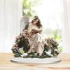 Acrylic Angel Fairy Decor, Desktop Display Ornament, Attractive 2D Flat Sign with Base for Living