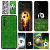 For Realme 10 9 8 5G 7 6 GT2 Pro Plus 9i 8i C21 C11 C25 C35 Soccer Ball Football Field Phone Case For Realme GT Neo 2 3 3T Cover
