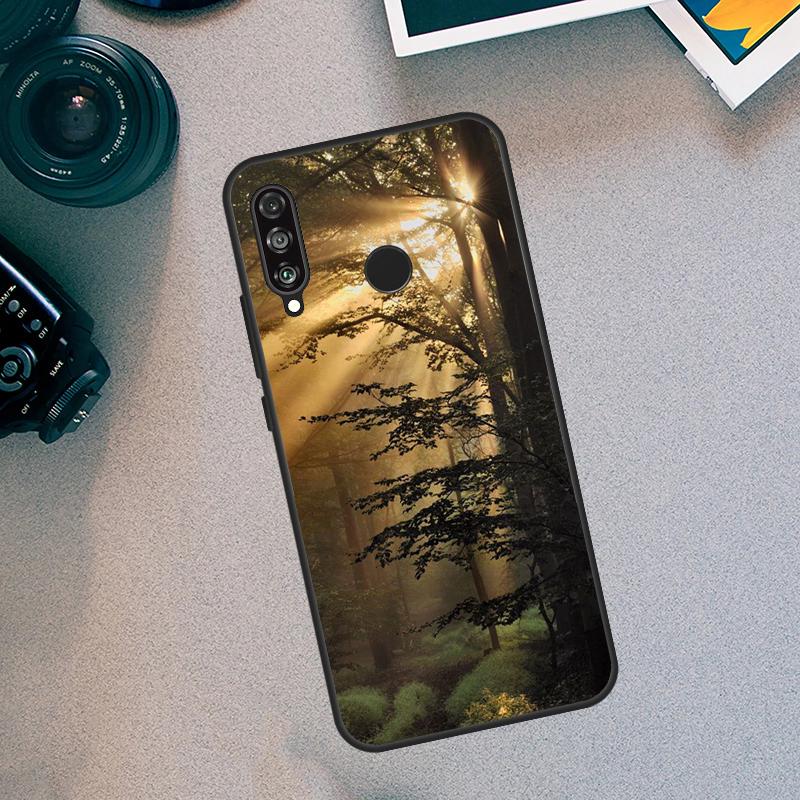 Beautiful Nature Forest Tree For Huawei Nova Y70 Y91 Y72 Y73 Y60 Y90 Y61 8i 7i 11i 12i 12s 9 10 SE P20 P30 P40 Lite Case