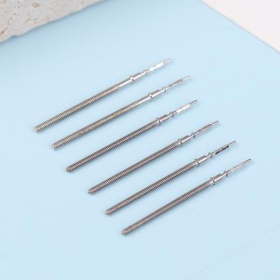 6Pcs Steel Crown Parts Crown Watch Steel Stem For Vk63 Vk64 Vk67 Vk68 Vk61 Quartz Movement Stem Universal Handle Stem