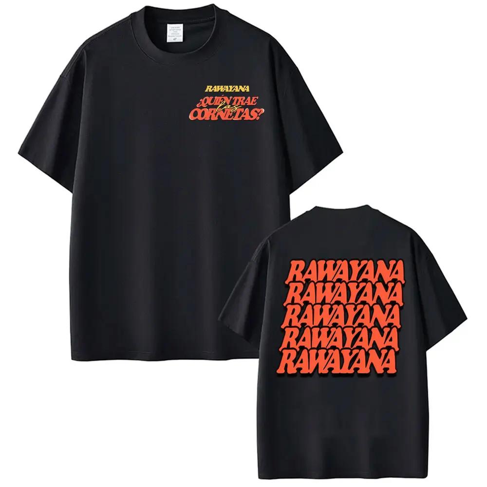 2026 Band Rawayana Quin Trae Las Cornetas Merch Tshirt Unisex Women Fashion Vintage Classic T Shirt ONeck Cotton Oversized Tees