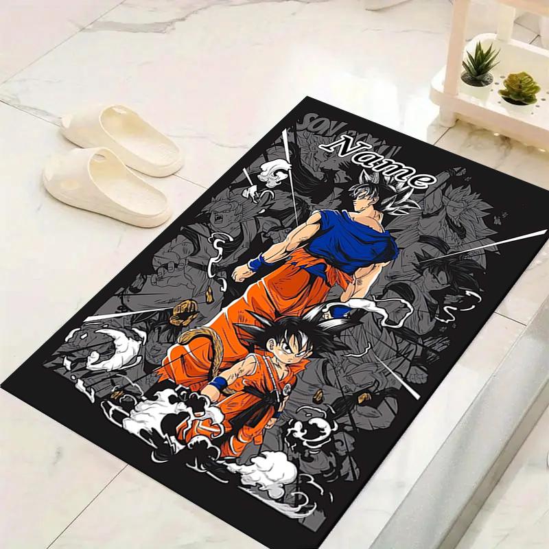 Custom 1Pc Super Saiyan Artwork Rug Office Carpet Indoor Outdoor Entrance Doormat Nonslip Soft And Comfortable Living Room D291541
