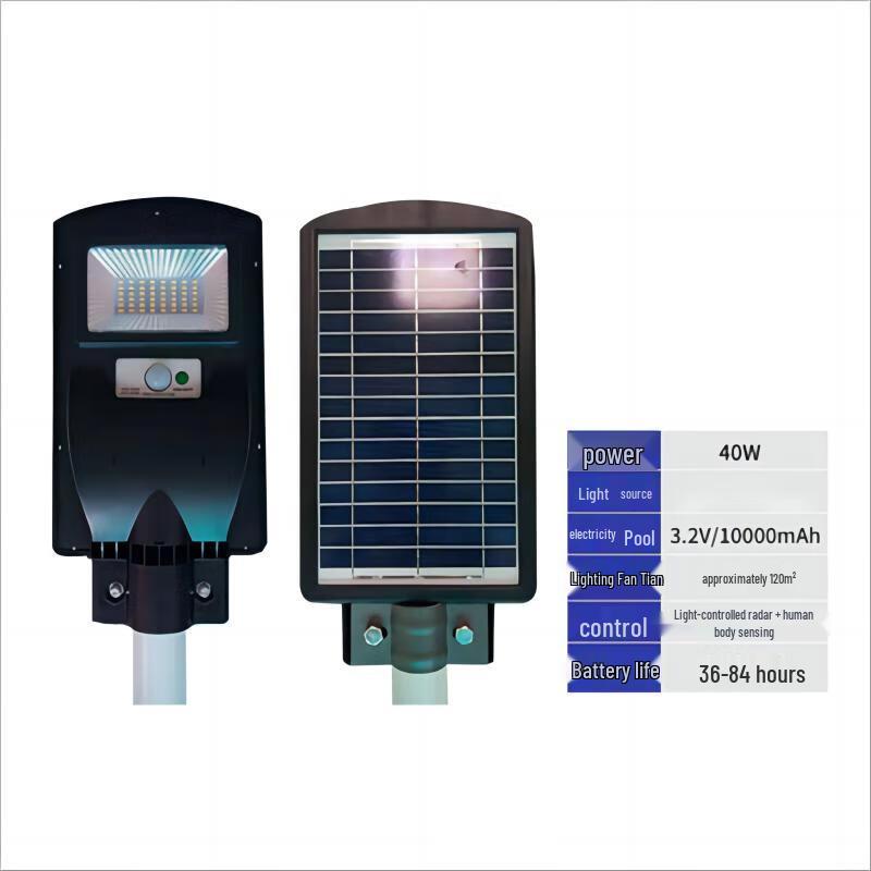 Integrated Solar LED Street Light
